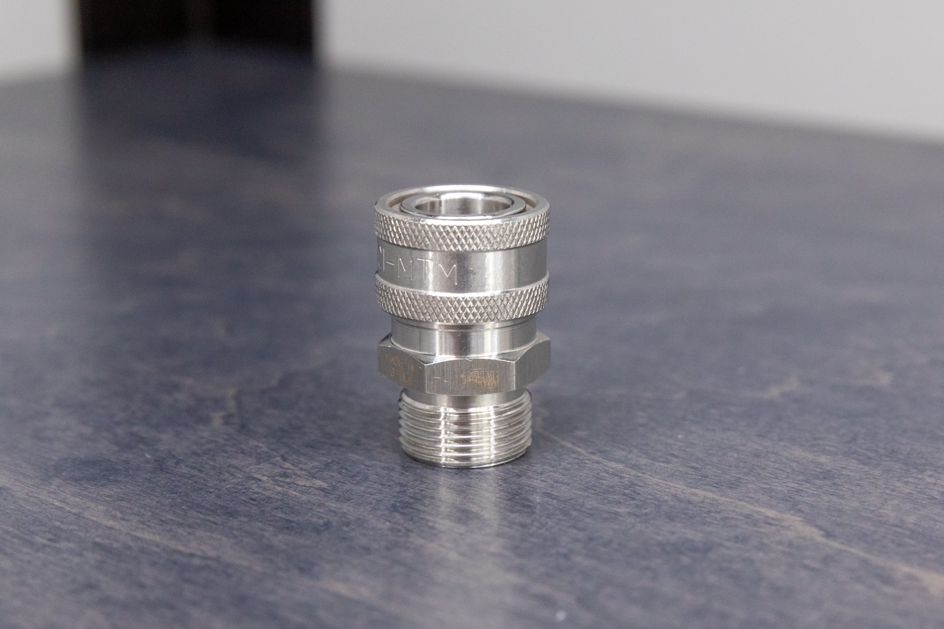 Stainless Steel M22 Male (14mm) to 3/8