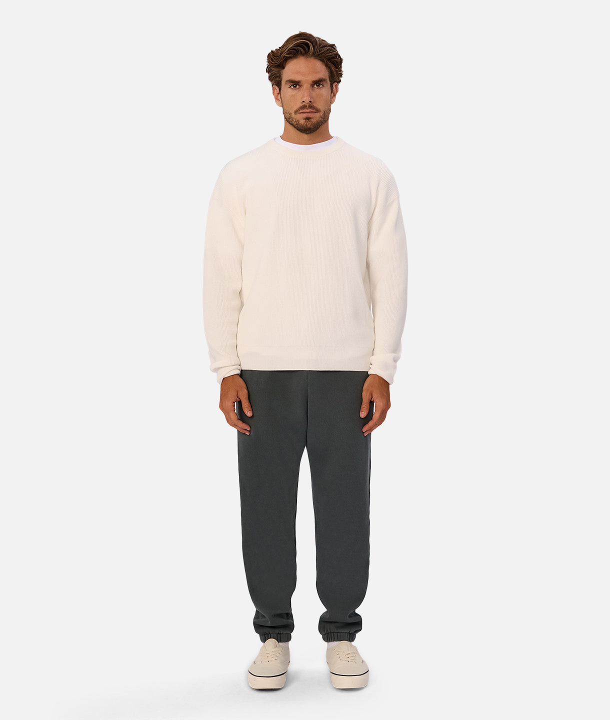 The New Del Sur Washed Trackpant - Soft Comfort Joggers for Men & Women | Washed Pine Green | Perfect for Gym, Lounge & Casual Wear