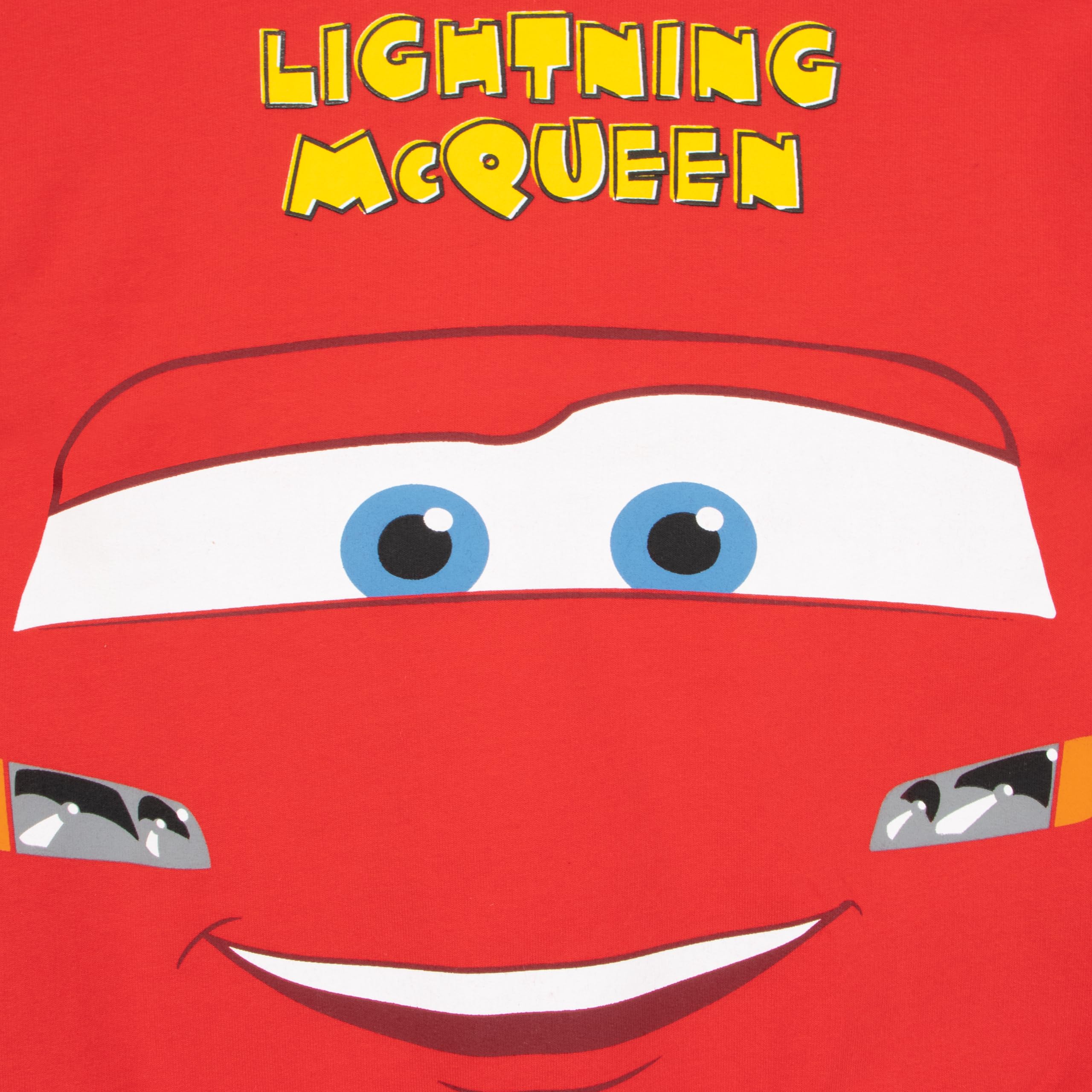 Disney Cars Lightning McQueen Boys' Sweater - Cute Cartoon Character Pullover for Kids (Sizes 2T-8) - Perfect for Birthday Gifts, Christmas & Daily Wear