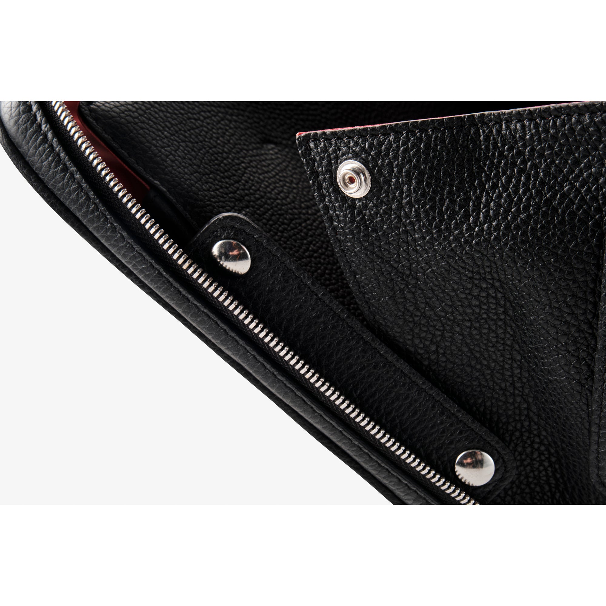 Oberwerth LSI Leo Correspondent Bag - Premium Leather Briefcase for Business Professionals, Black | Perfect for Office, Travel, and Daily Commute