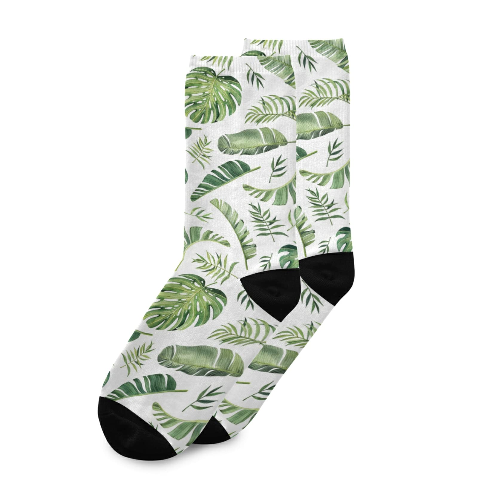 Oyihfvs Unisex Long Casual Athletic Crew Socks for Women & Men - Comfortable Everyday Wear for Running, Gym, Work & Outdoor Activities