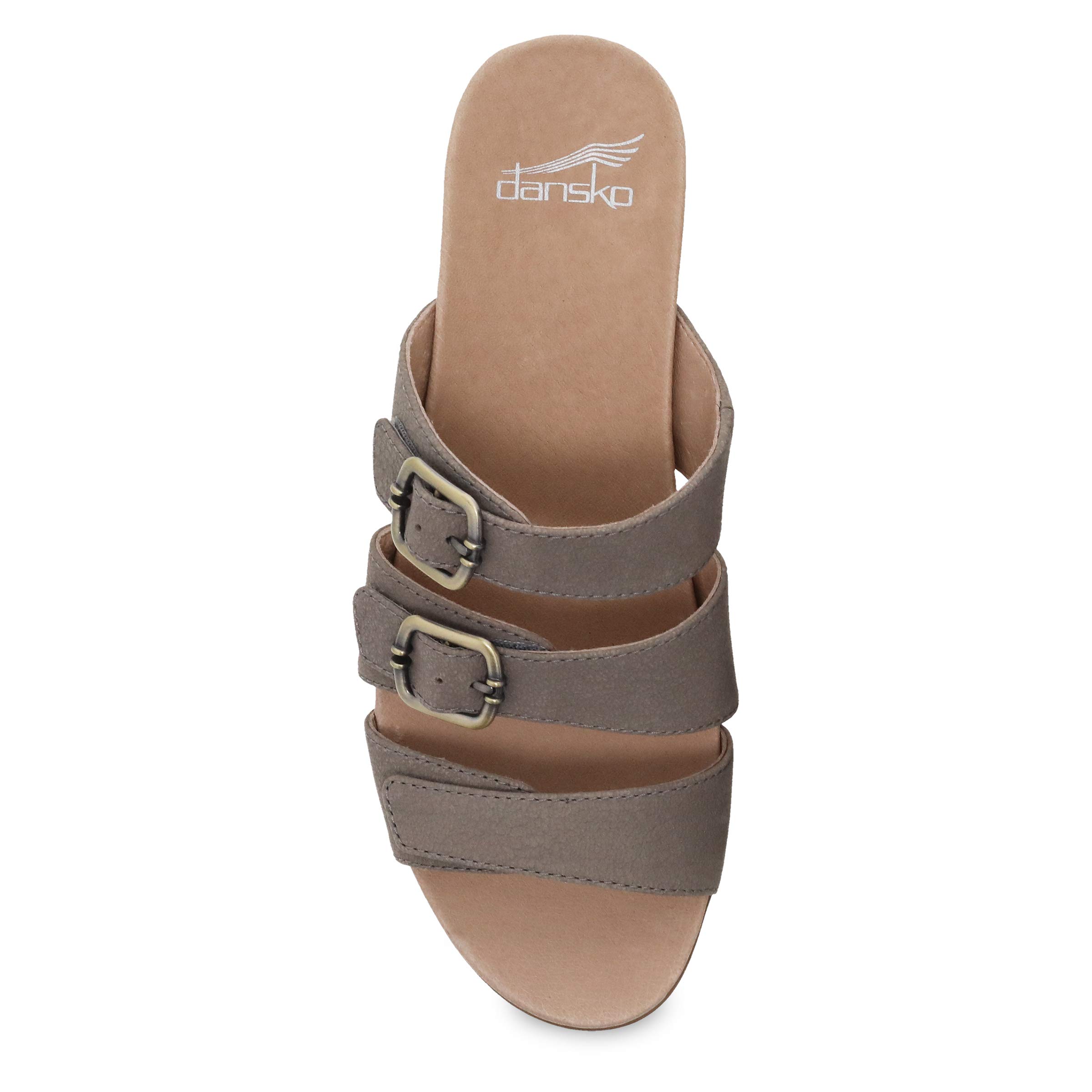 Dansko Women's Allyson Comfortable Slip-On Sandals - Lightweight & Supportive for Walking, Travel, and Casual Wear