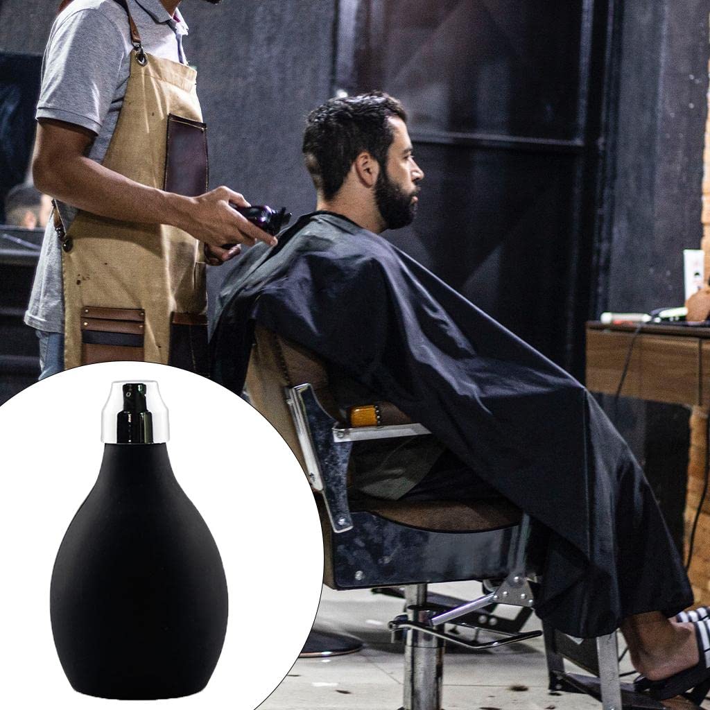 Fityle Silicone Empty Men's Hair Spray Bottle Dispenser - Refillable Travel Size for Styling Gel, Hairspray & Liquid Soap - Perfect for Home, Salon & Gym Use