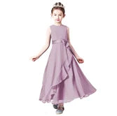 Junior Bridesmaid Dresses for Teens - Ankle-Length Flower Girl Gowns for Wedding Party | Elegant Kids Formal Wear for Bridal Showers, Ceremonies & Special Occasions