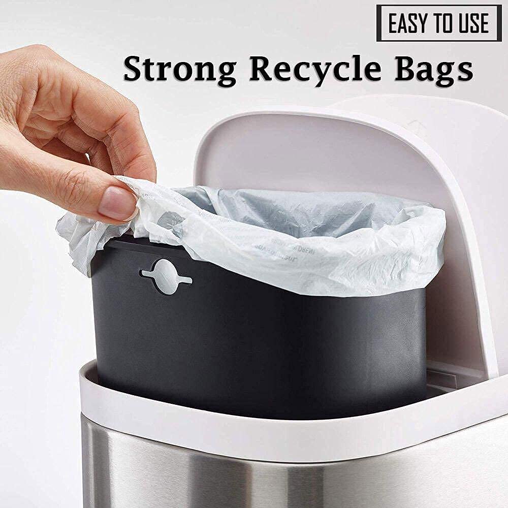 Spectrum CP242406N HDPE Commercial Trash Can Liners - 7-10 Gallon, 6 Mil Thick, 24
