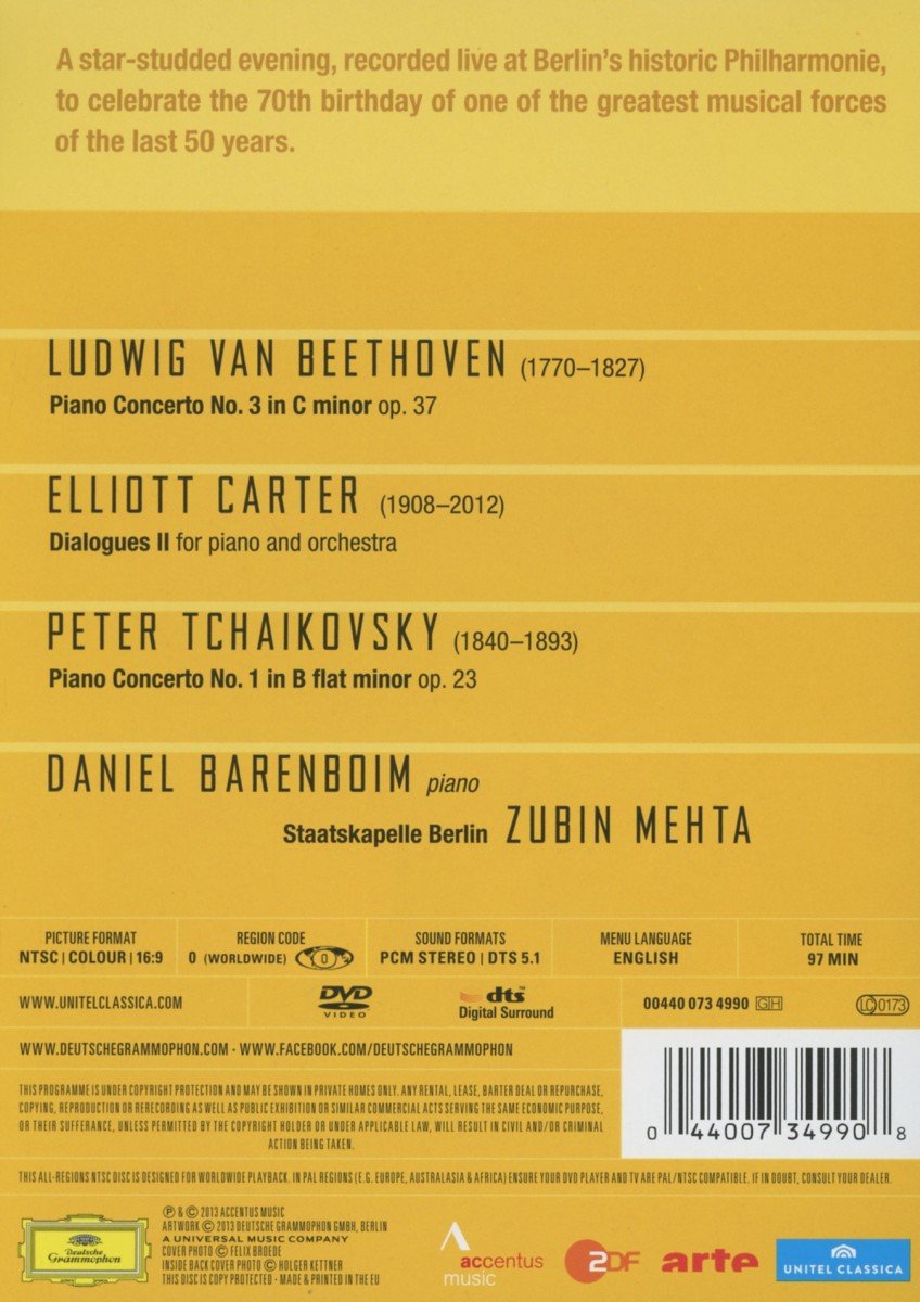 70th Birthday Concert DVD - Legendary Live Performance, Classic Hits Collection | Perfect for Birthday Gifts, Anniversary Celebrations & Music Lovers