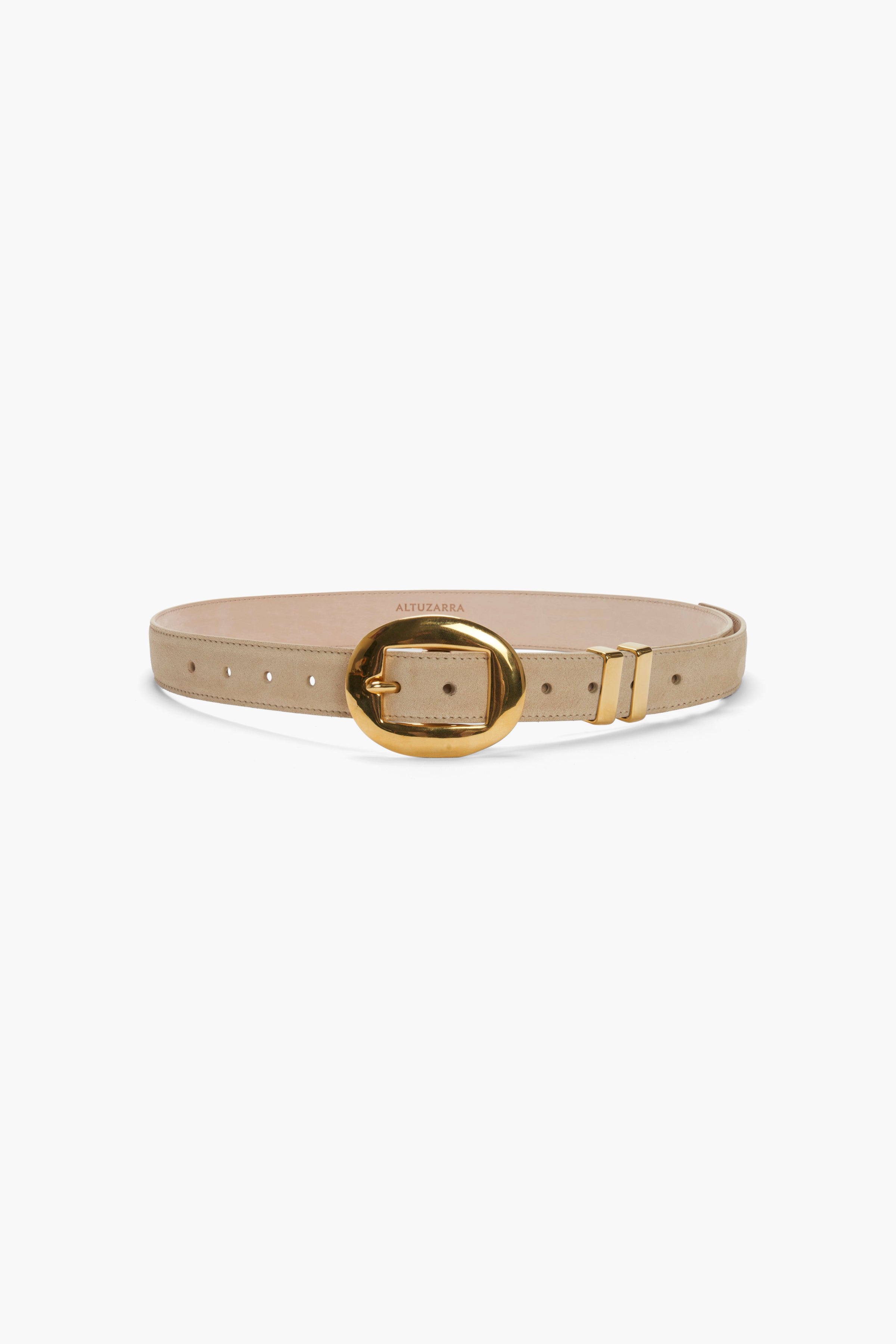 Vintage Brass Buckle Belt for Men & Women - Antique Style Adjustable Leather Strap - Perfect for Jeans, Dresses & Casual Outfits