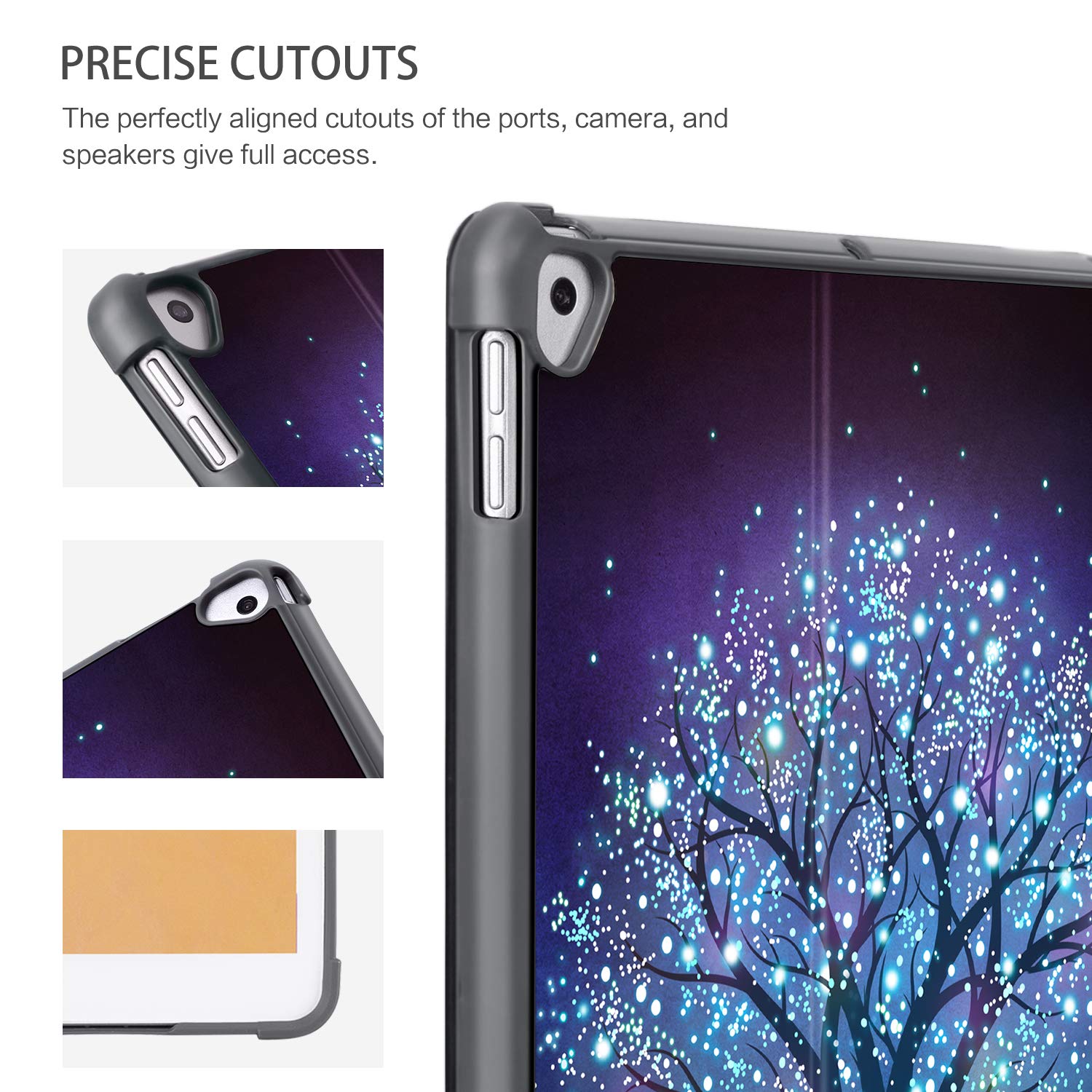 Premium iPad Case Compatible with iPad 9th/7th/8th Gen 10.2