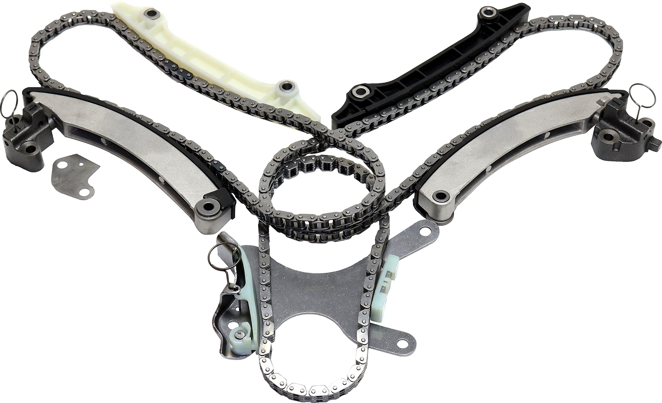 Garage-Pro Timing Chain Kit with Tensioners & Guide Rails - Compatible with Dodge Ram 1500 (2002-2010) & Jeep Liberty (2002-2012) - 3.7L SOHC Engine Replacement - Includes Fixed Guide Rails & Washers - Perfect for Engine Repair & Maintenance