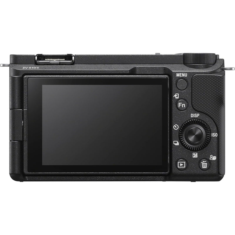 Sony Alpha ZV-E10 II Mirrorless Digital Camera with 16-50mm Lens Kit - Black | Perfect for Vlogging, YouTube & Travel Photography