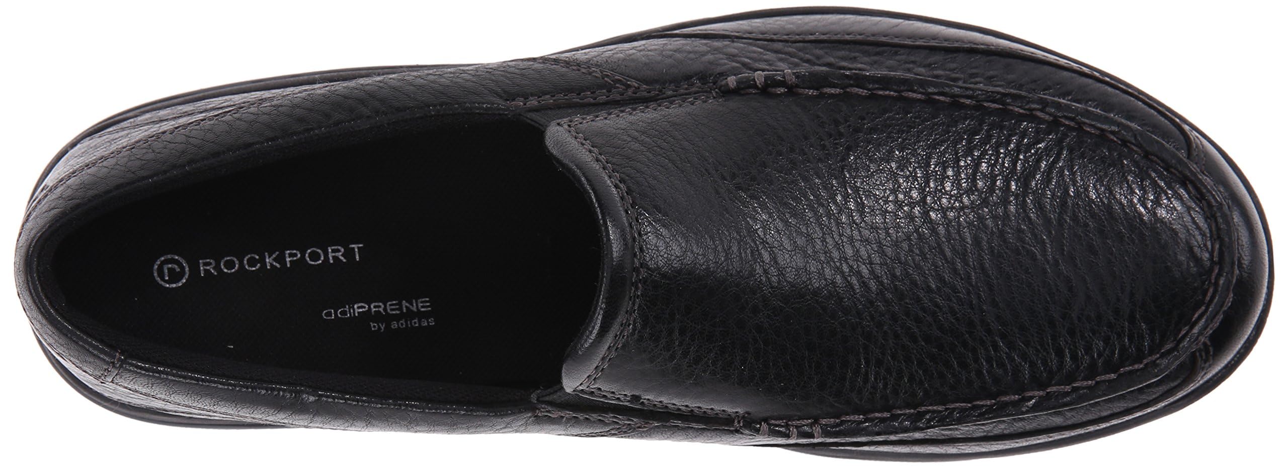 Rockport Men's Eberdon Slip-On Loafers - Comfortable Casual Shoes for Business, Travel & Everyday Wear - Breathable Leather Loafers for Men