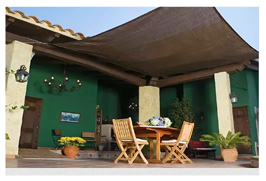 **Durable 40% Black Shade Cloth with Grommets - UV Resistant Garden Sun Shade Netting for Pergola, Greenhouse, Plants, Chicken Coop - Anti-Freezing Mesh Tarp (5x8m, Black) - Perfect for Outdoor Shade, Plant Protection & Poultry Cooling**