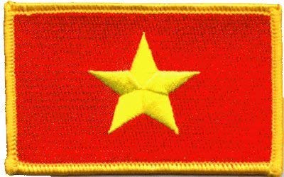 Vietnam Iron-on Embroidered Patches - Custom DIY Sewing Badges for Jackets, Hats, Bags - Perfect for Clothing Repair, Fashion Accessories & Personalization