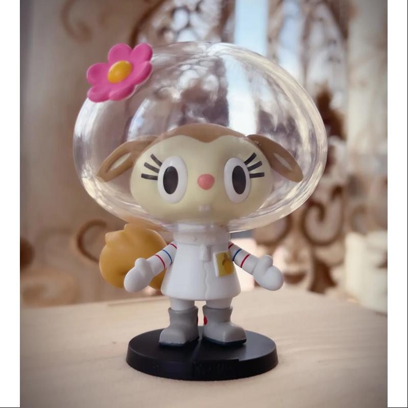 Labubu The Monsters x SpongeBob Series Sandy X Pato - Limited Edition Collectible Figure for Anime Fans, Home Decor & Gift Idea