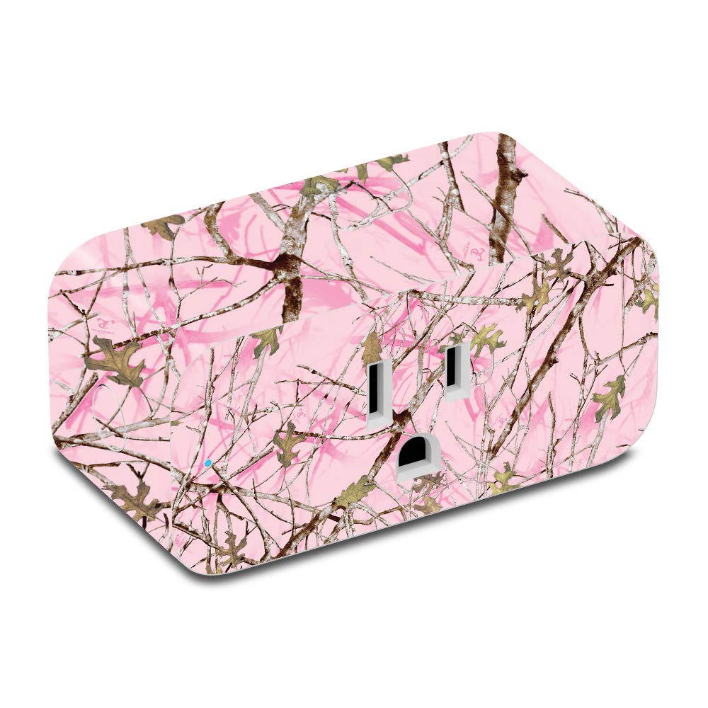 MightySkins Vinyl Decal Wrap Cover for Amazon Smart Plug - Conceal Pink | Protective & Durable Skin | Easy to Apply & Remove | Made in USA | Perfect for Home Automation & Smart Device Customization