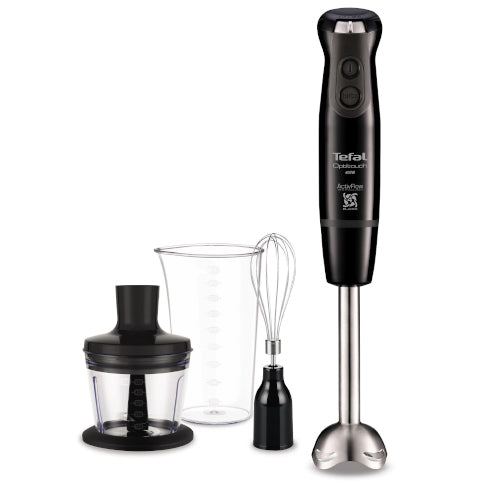 OptiTouch HB8338 Hand Blender - Powerful 5-Speed Immersion Blender with Stainless Steel Blades for Smoothies, Soups & Baby Food - Perfect for Kitchen, Camping & Small Spaces