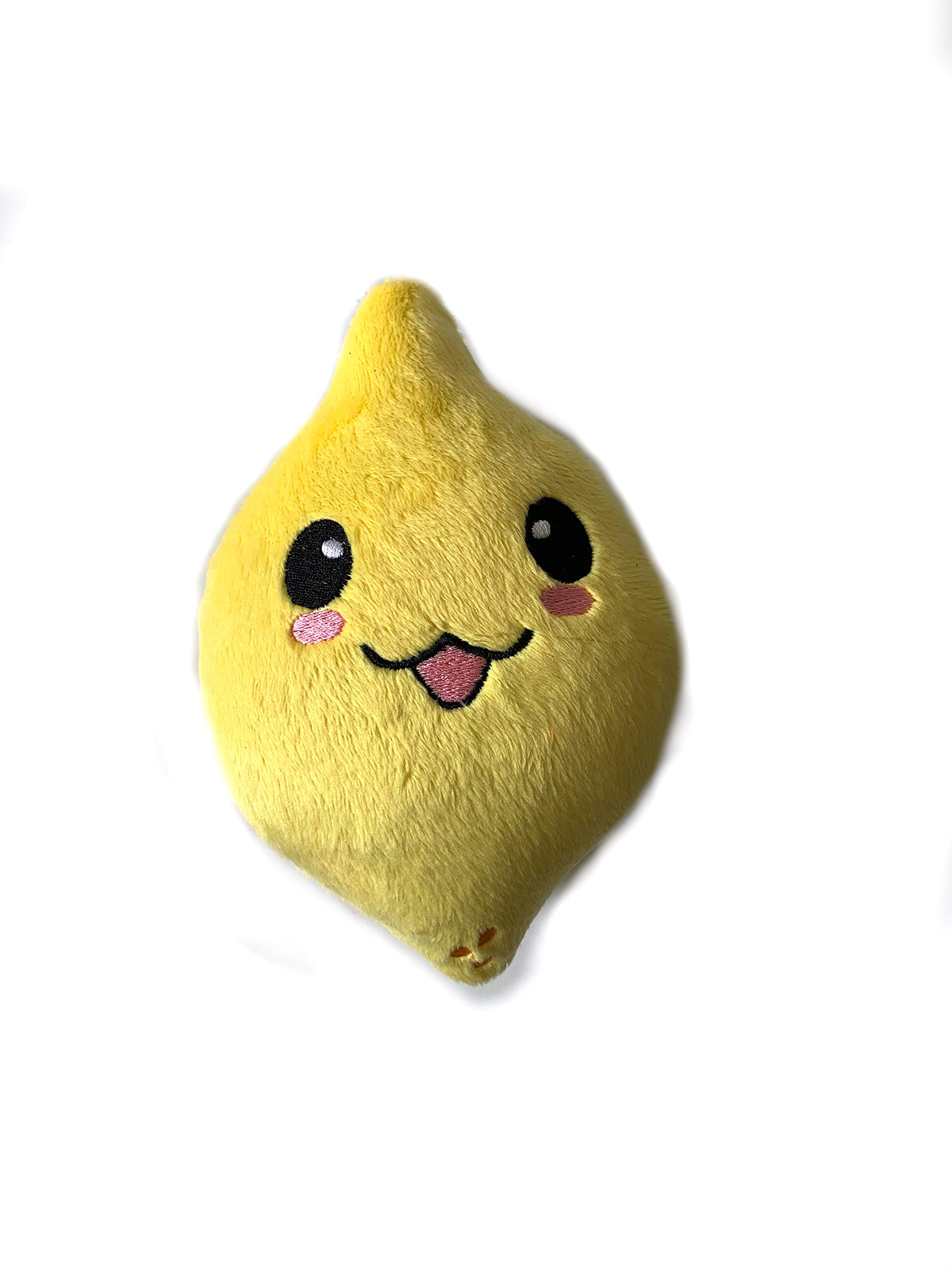 Adorable Kawaii Lemon Plush Stuffed Toy - Soft & Huggable Fruit Pillow for Kids Room Decor, Birthday Gifts & Anime Lovers Collection