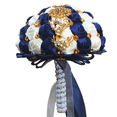 Navy Blue + Milk White