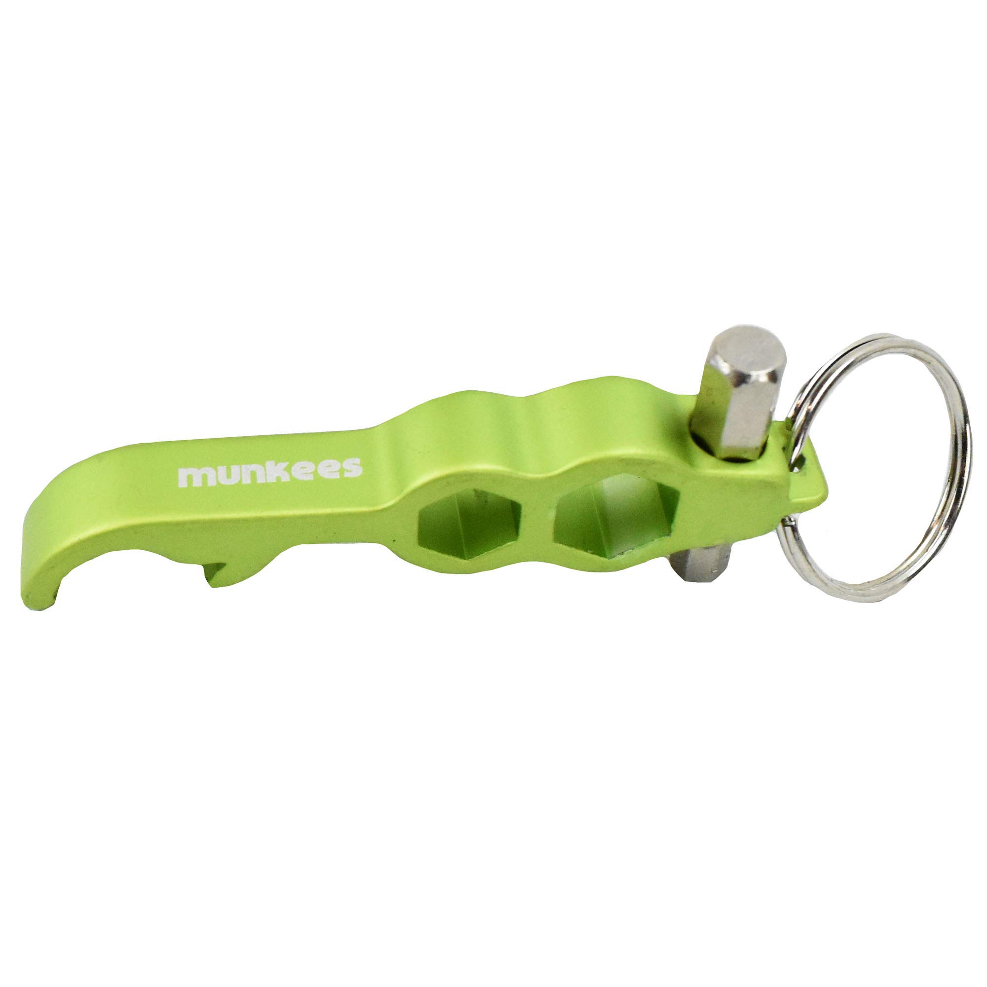 Ace Camp Bottle Opener Hex Tool - Multi-Purpose Outdoor Camping Gear for Beer, Soda & Survival Kits