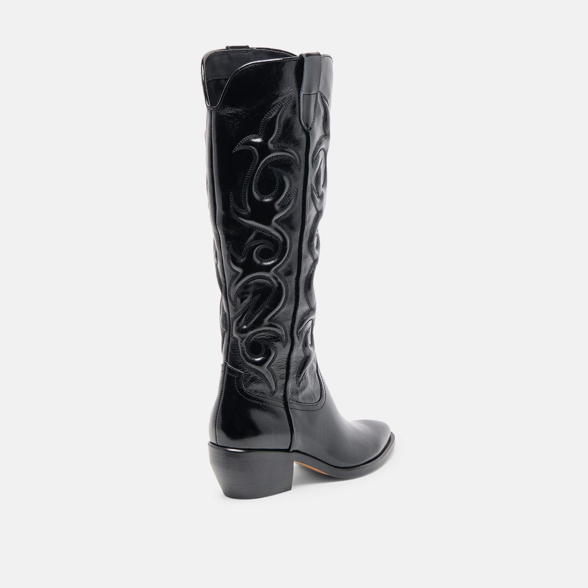 MIRLA Black Leather Boots for Women - Stylish & Comfortable Ankle Boots for Fall, Winter & Everyday Wear