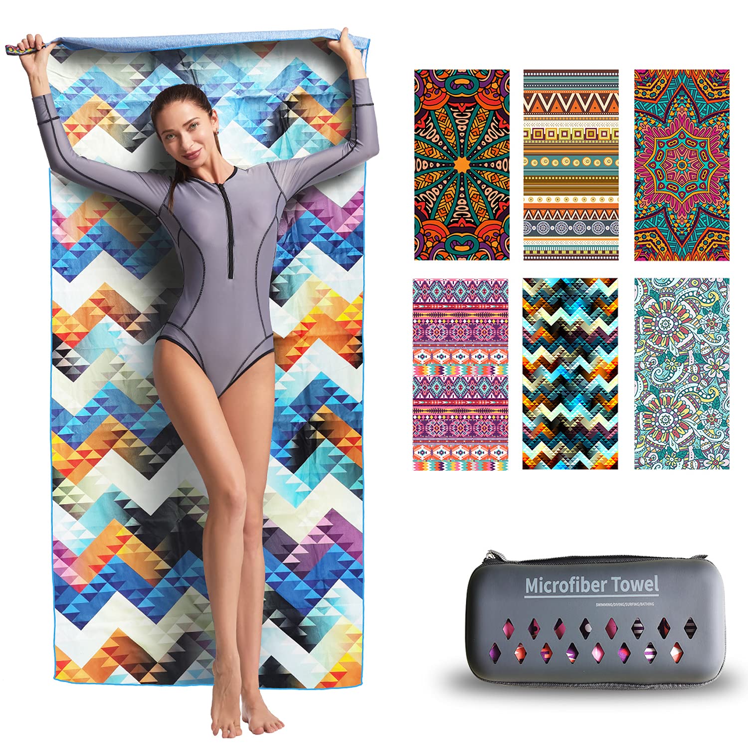 Hiturbo Microfiber Beach Towel 71