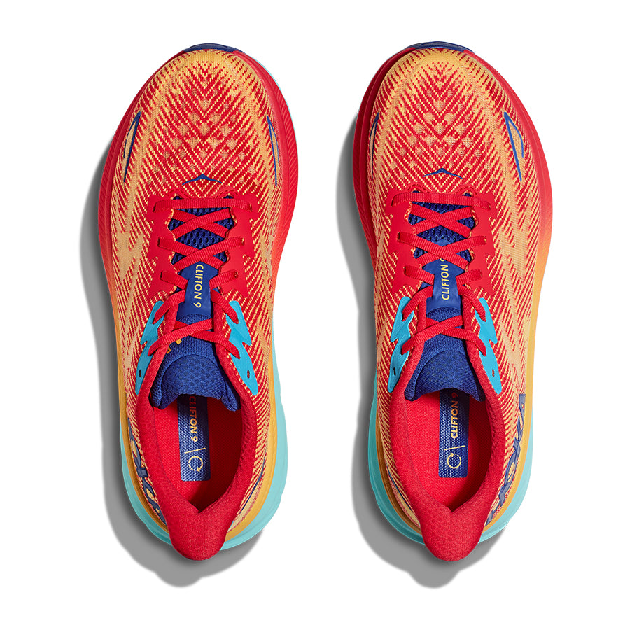 HOKA Women's Clifton 9 Running Shoes - Lightweight Cushioned Sneakers for Road Running, Jogging & Walking - Comfortable Athletic Shoes for Women