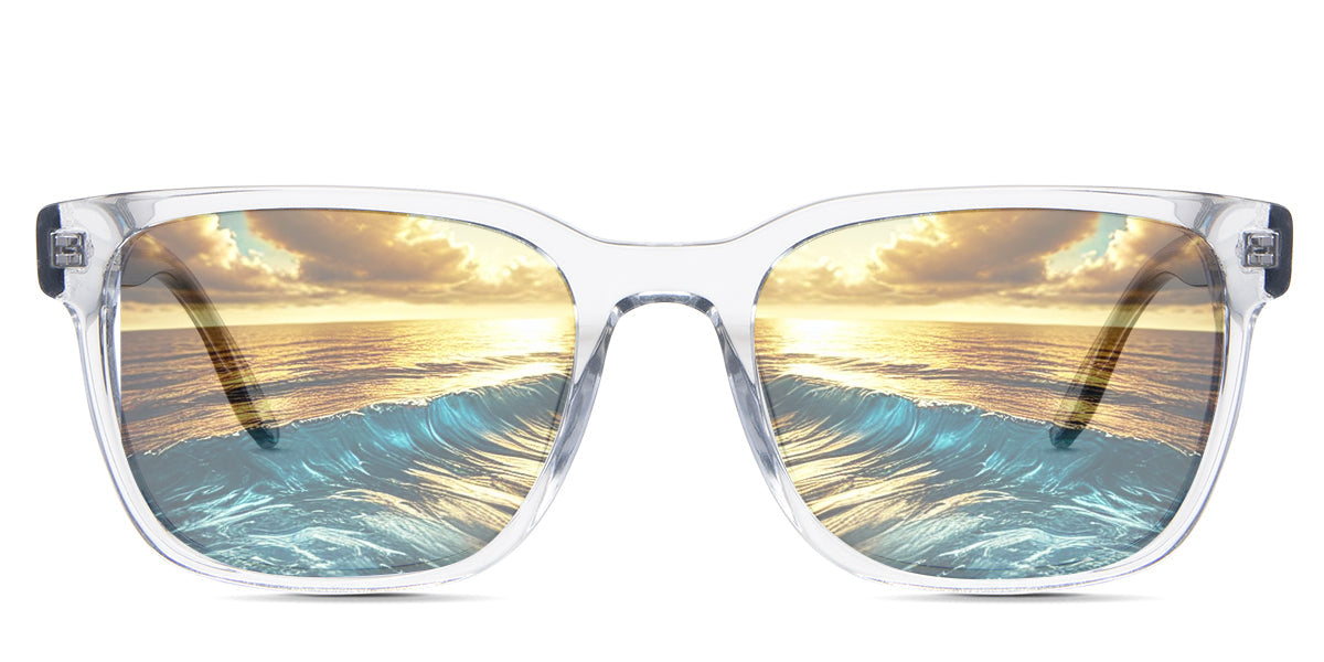 Wells Men's Prescription Tinted Sunglasses - UV Protection Polarized Lenses for Driving, Fishing & Outdoor Activities