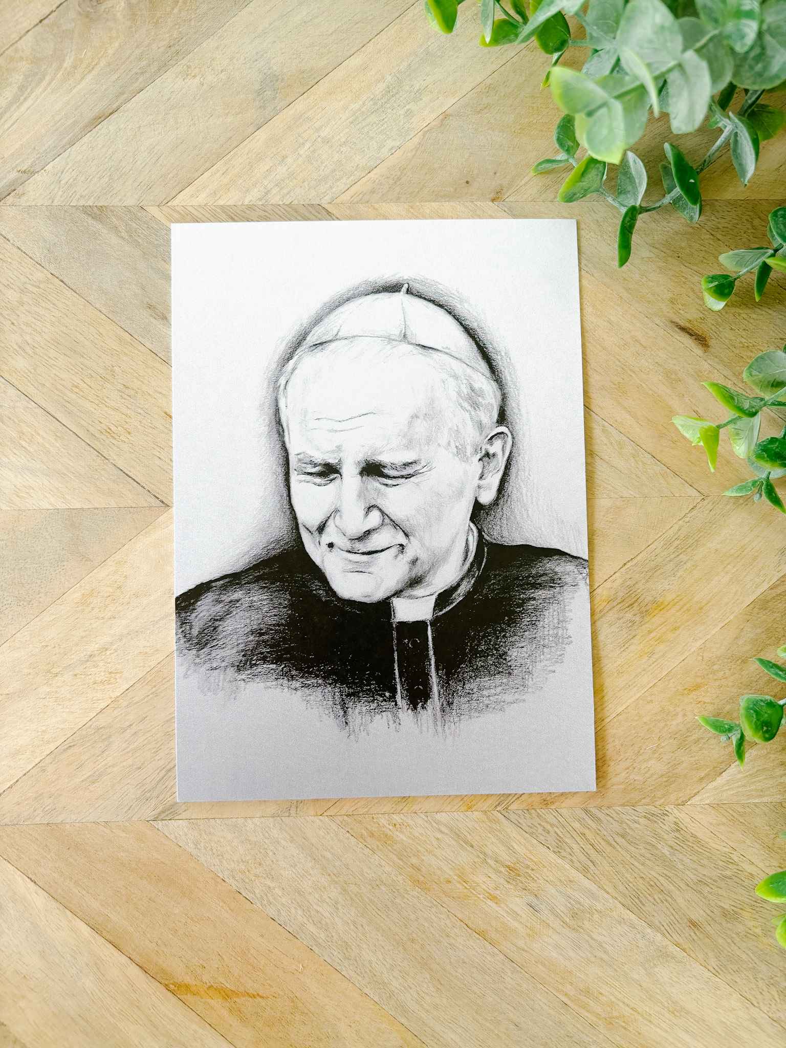 Saint John Paul II Print - Religious Wall Art for Home, Church & Office Decor - Inspirational Catholic Gift