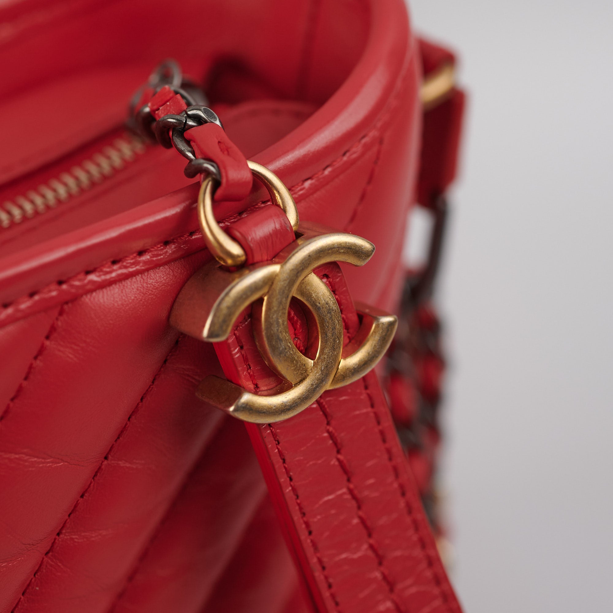 Chanel Small Gabrielle Hobo Bag in Red - Luxury Crossbody Handbag for Women, Perfect for Date Night & Evening Events