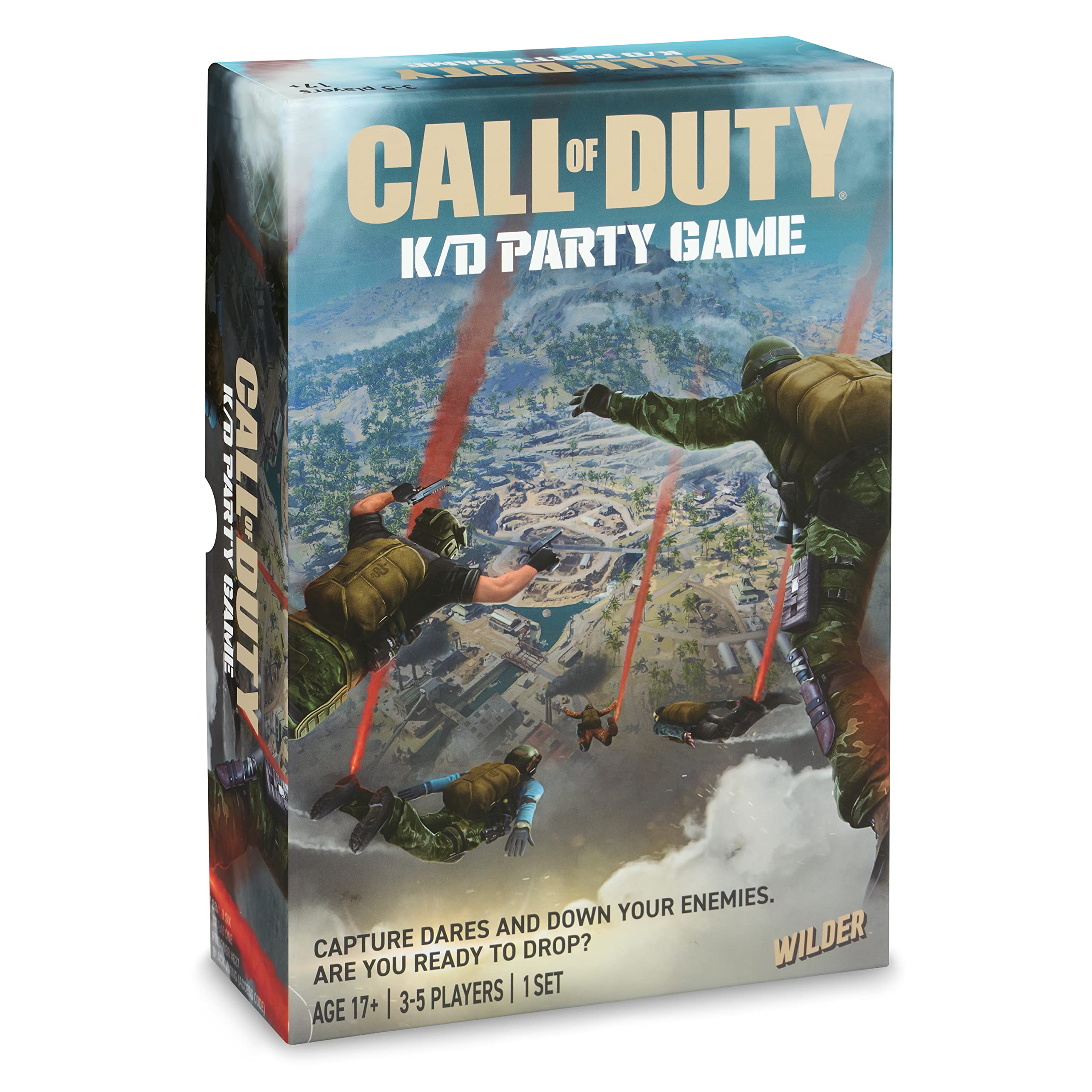 Call of Duty: K/D Party Game by Wilder – Strategic Board Game for Adults, Perfect for Game Nights and Social Gatherings