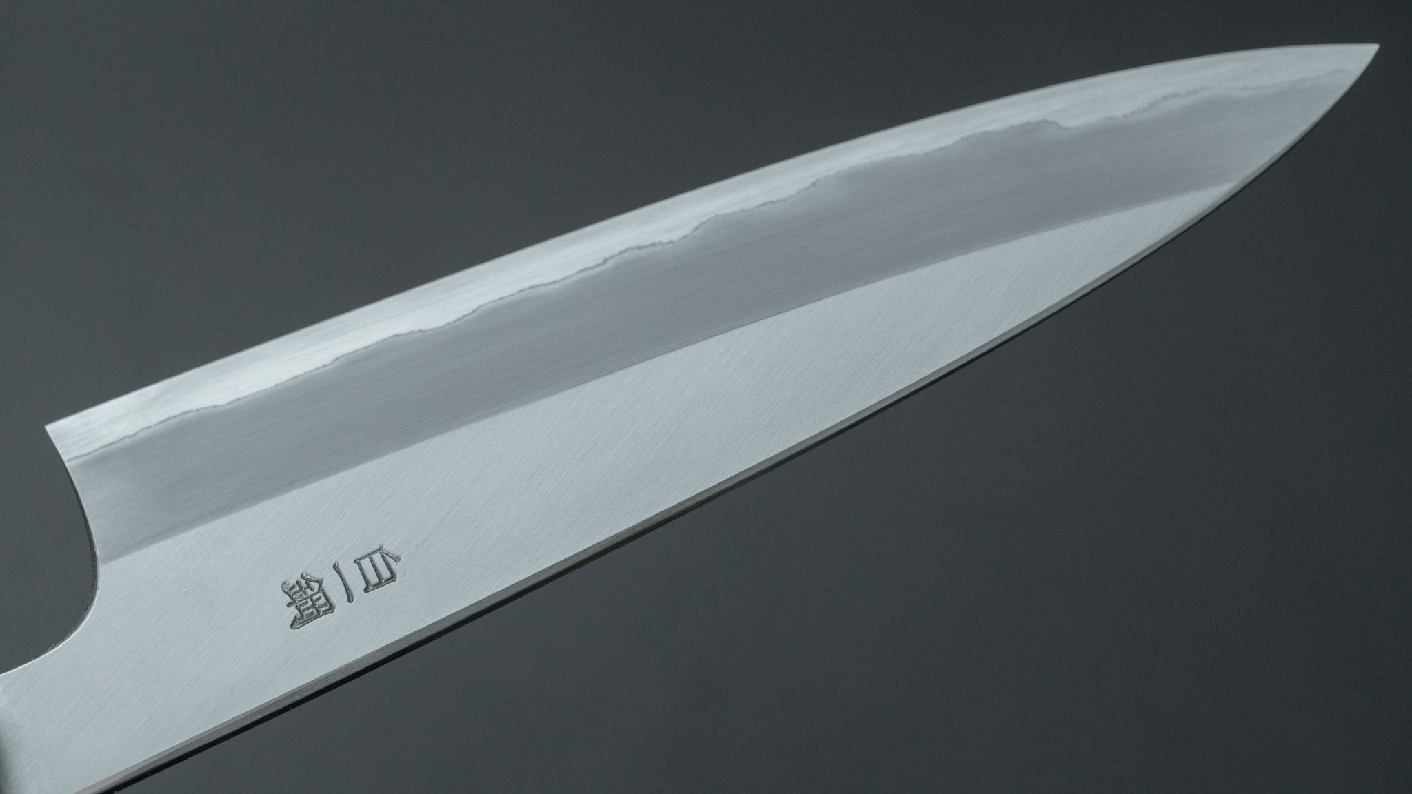 Hitohira Togashi White #1 Stainless Clad Migaki Utility Knife 165mm with Ziricote Handle - Premium Japanese Kitchen Knife for Slicing, Chopping & Food Prep