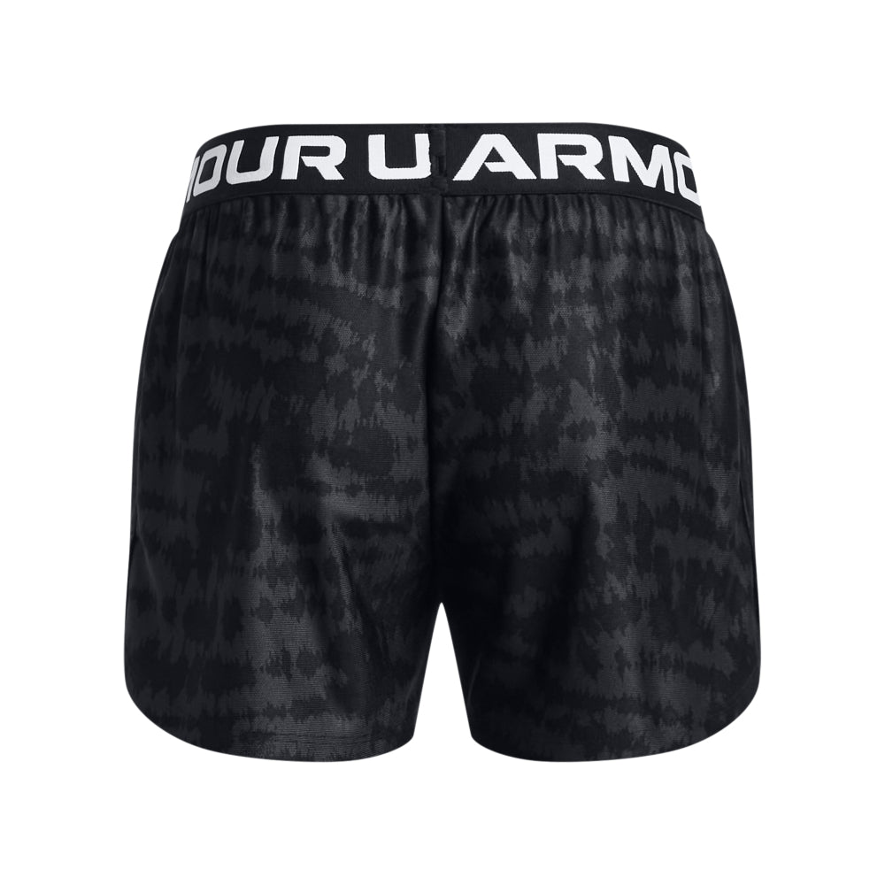 Under Armour Girls' Youth Play Up Printed Shorts - Lightweight, Breathable & Comfortable for Running, Training & Sports Activities