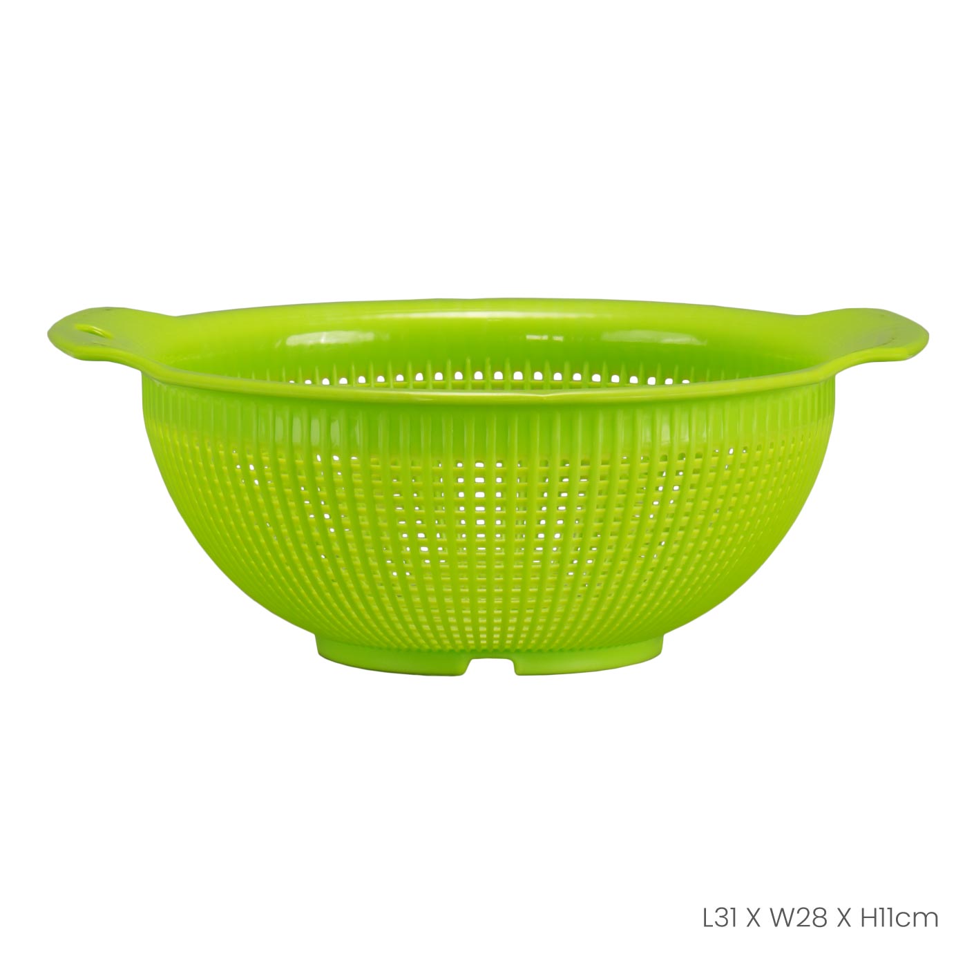 Stainless Steel Colander No.4 (1084) - Durable Kitchen Strainer for Pasta, Vegetables & Fruits - Perfect for Cooking, Baking & Meal Prep