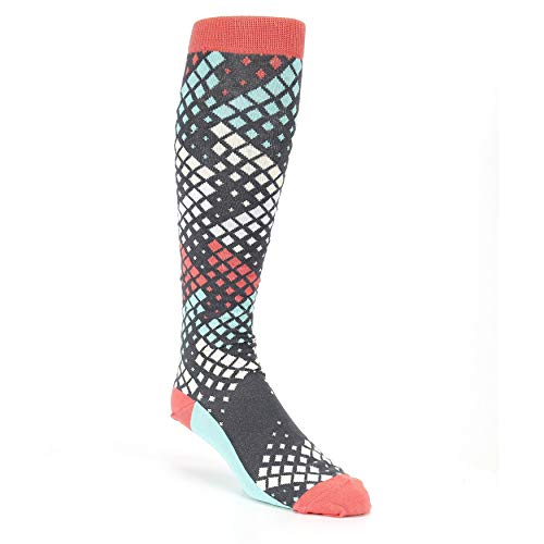 Teal Fading Squares