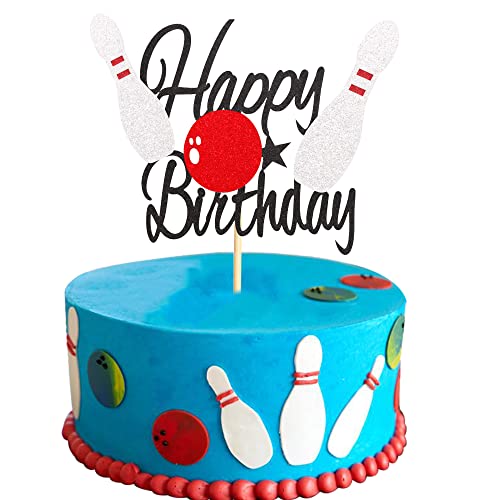 Bowling Cake Toppers