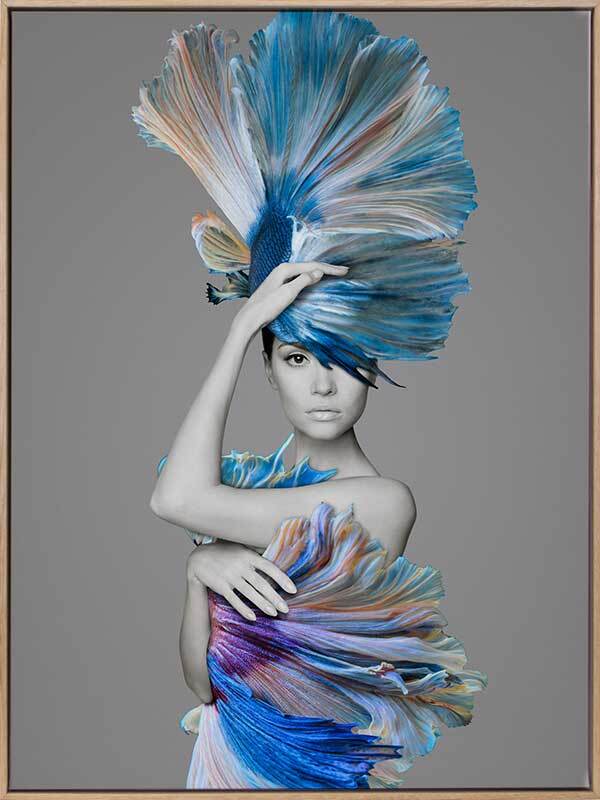 Delphine Canvas Art Print - High-Quality Wall Decor for Living Room, Bedroom & Office | Perfect Gift for Home & Interior Design