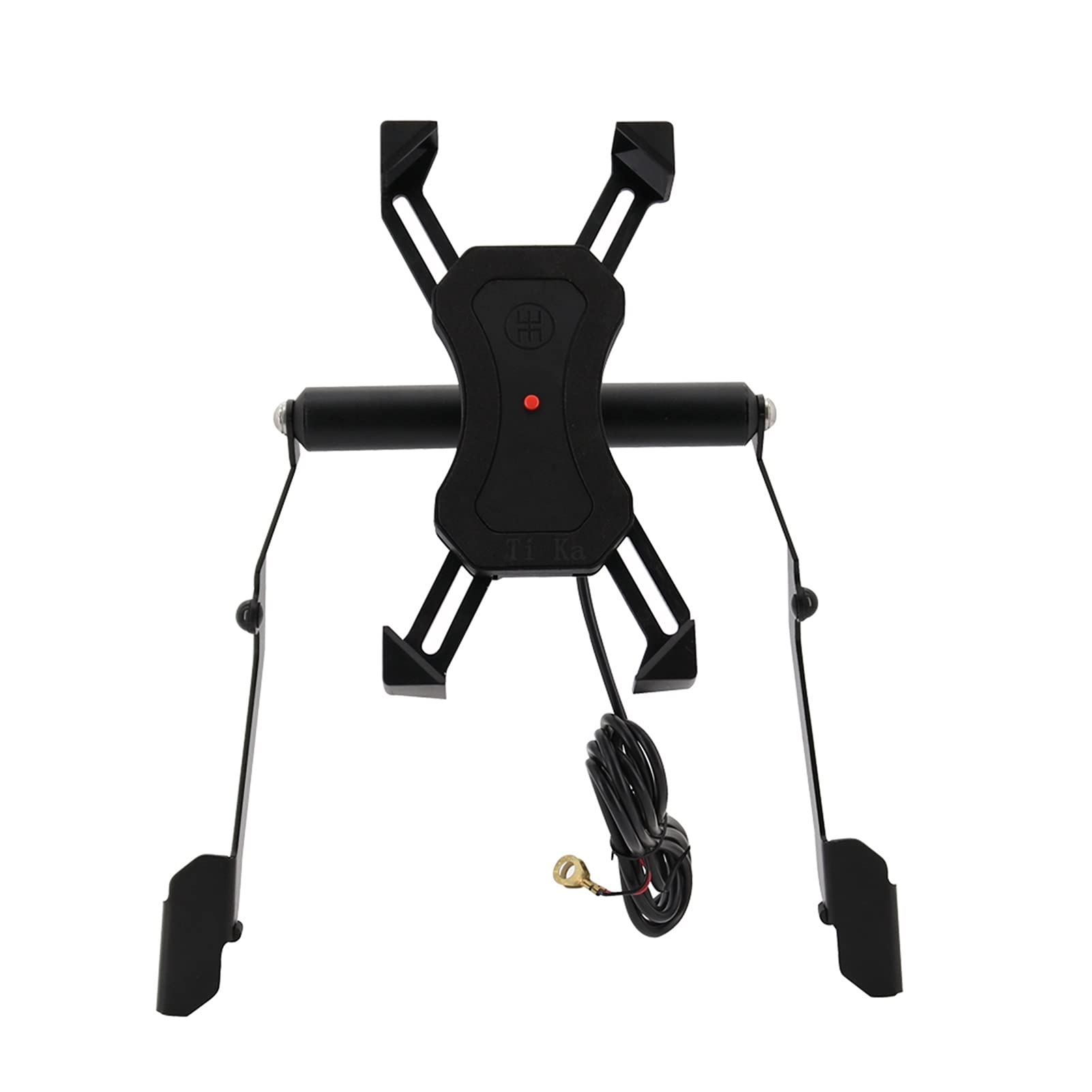 **Universal Motorcycle GPS Bracket Cover with USB Port - Compatible with Honda CRF1100L (2020) - Waterproof & Anti-Slip Design for Adventure Riding & Off-Road Navigation**    *(Use Case: Perfect for long-distance touring, off-road adventures, and daily commuting to securely mount your phone or GPS device while charging on the go.)*