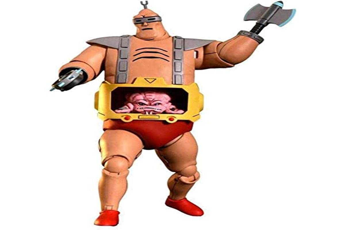 NECA Teenage Mutant Ninja Turtles The Wrath of Krang Deluxe Action Figure (Vol. 2) - Collectible TMNT Toy for Fans, Perfect for Display & Play | Great Gift for Kids & Collectors