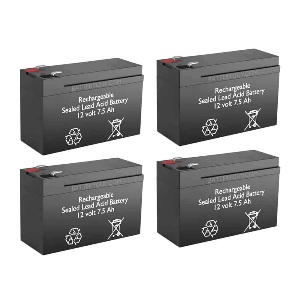 SUA1500RM2U Smart-UPS 1500VA 2U Rack Mount UPS Battery Backup (4-Pack) - High Capacity Rechargeable Battery for Server Racks, Network Equipment & Data Centers - Reliable Power Protection for IT Infrastructure