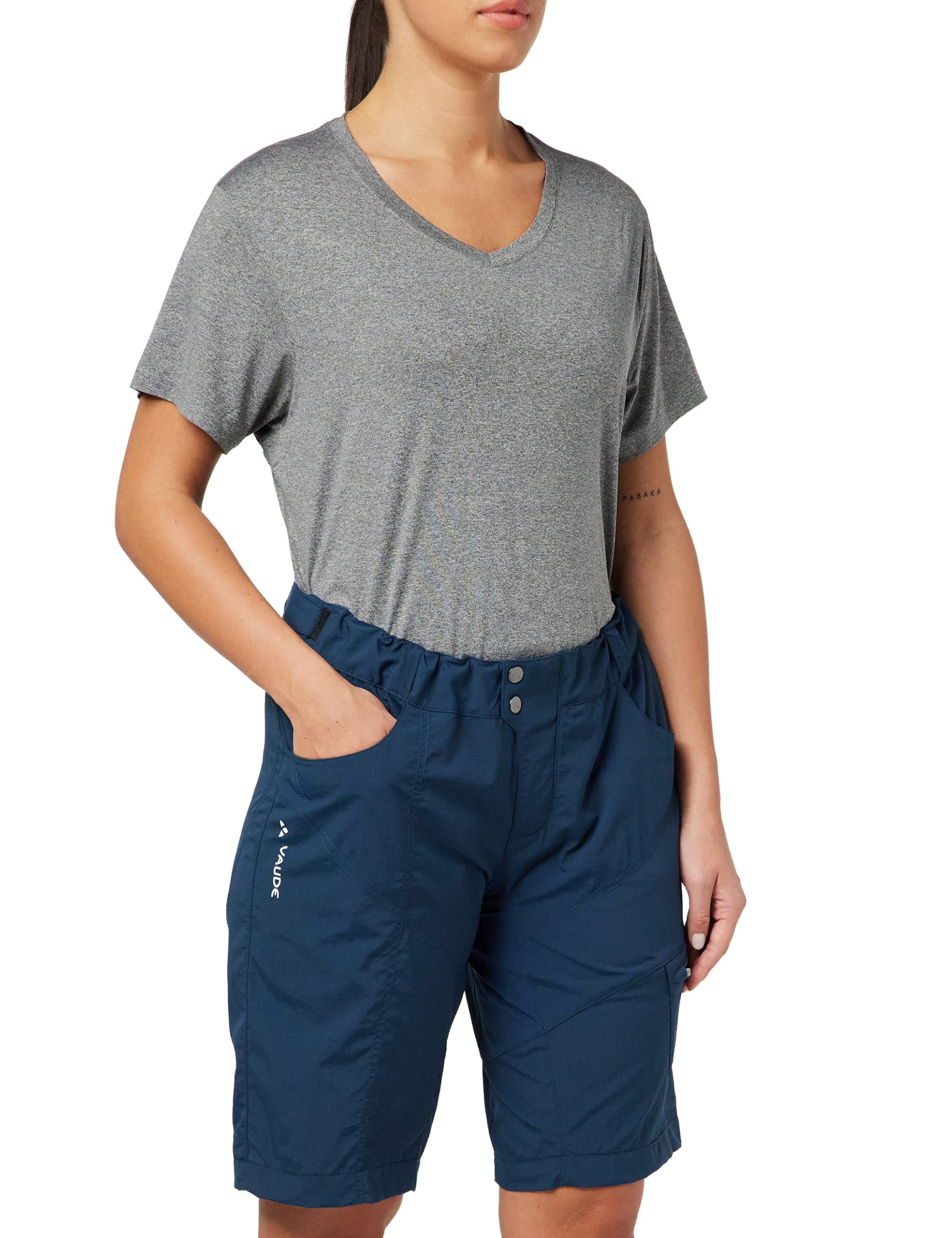 VAUDE Women's Tamaro Hiking Shorts - Lightweight, Quick-Dry & Breathable for Outdoor Adventures, Travel & Camping