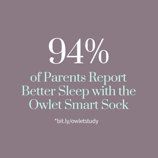 Owlet Smart Sock 3 Baby Monitor with Heart Rate & Oxygen Tracking - Wireless Wearable for Newborns & Infants - Perfect for Nursery, Daycare & Travel Use