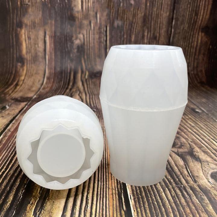 Premium Silicone Epoxy Resin Molds for DIY Vases, Makeup Brush Holders & Pen Organizers - Perfect for Home Decor, Craft Projects & Gift Making