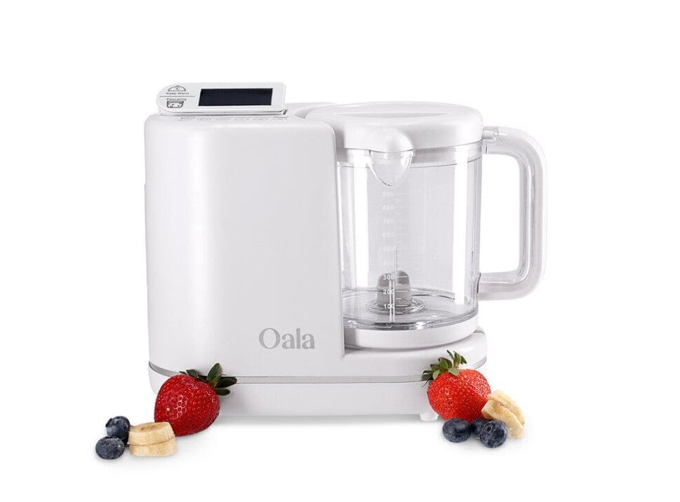 Oala Digital Baby Food Maker - Smart Baby Food Processor with Timer & Auto Shut-Off for Homemade Purees & Meals - Perfect for Infants & Toddlers at Home or Travel