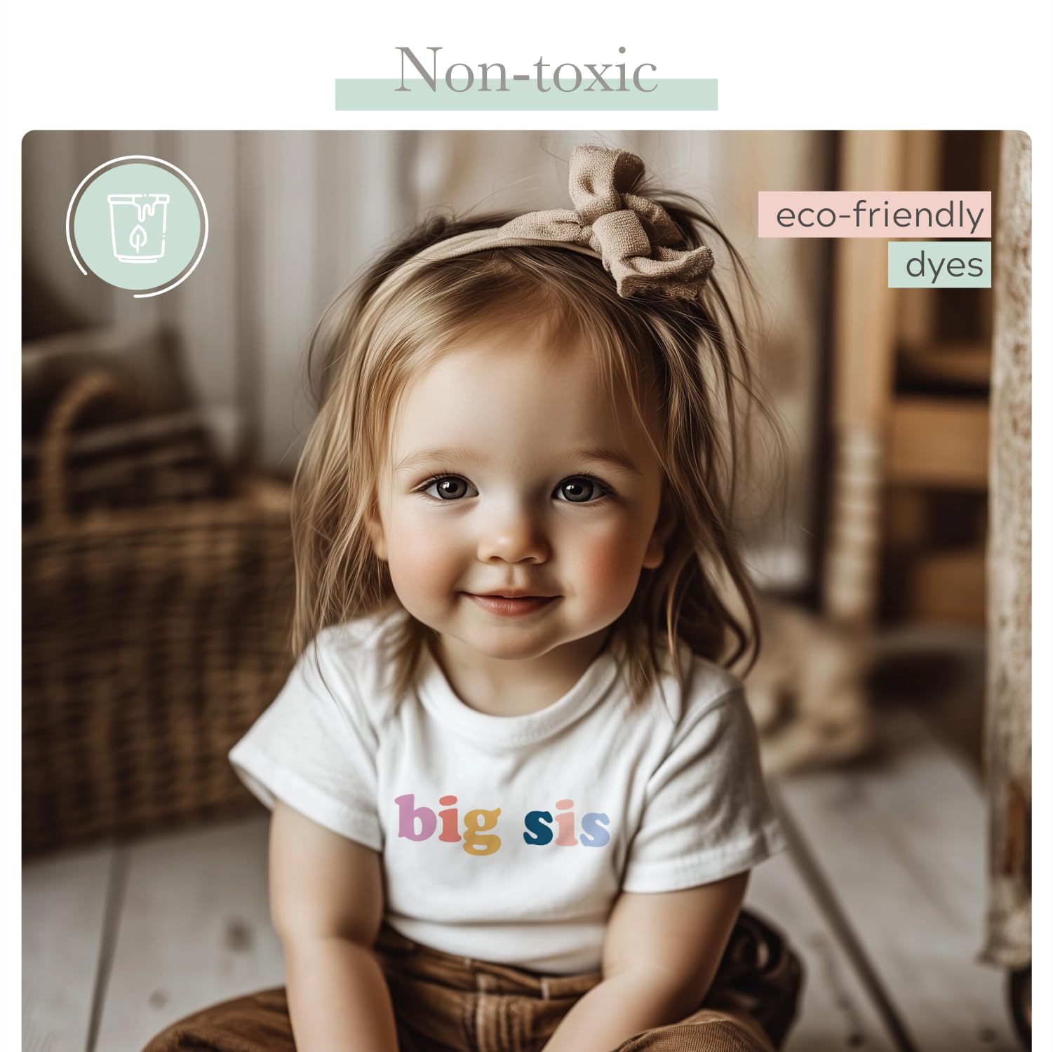 Organic Cotton Graphic Toddler Tees for Boys & Girls 12M-4T | Soft Eco-Friendly Baby Shirts | Multiple Cute Designs | Perfect for Playdates, Daycare & Family Outings