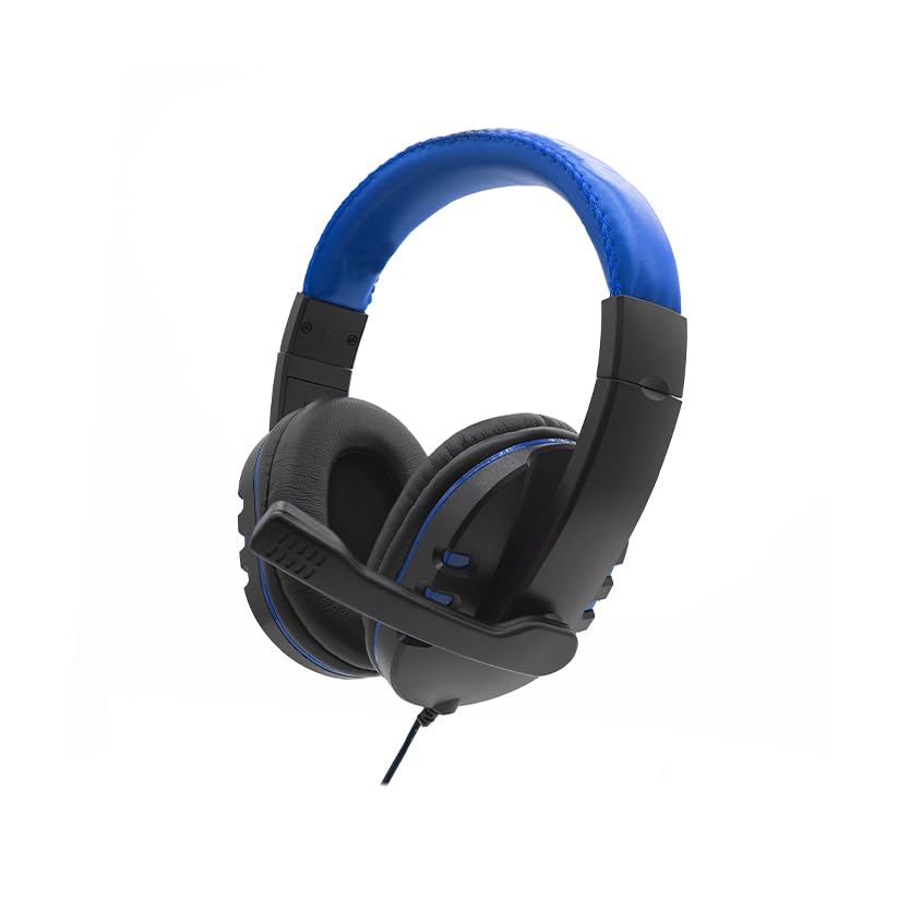 Hard Gaming Headset with Microphone for PS4/PS5 - 40mm Drivers, Volume Control, 3.5mm Jack - Perfect for Competitive Gaming & Online Chat