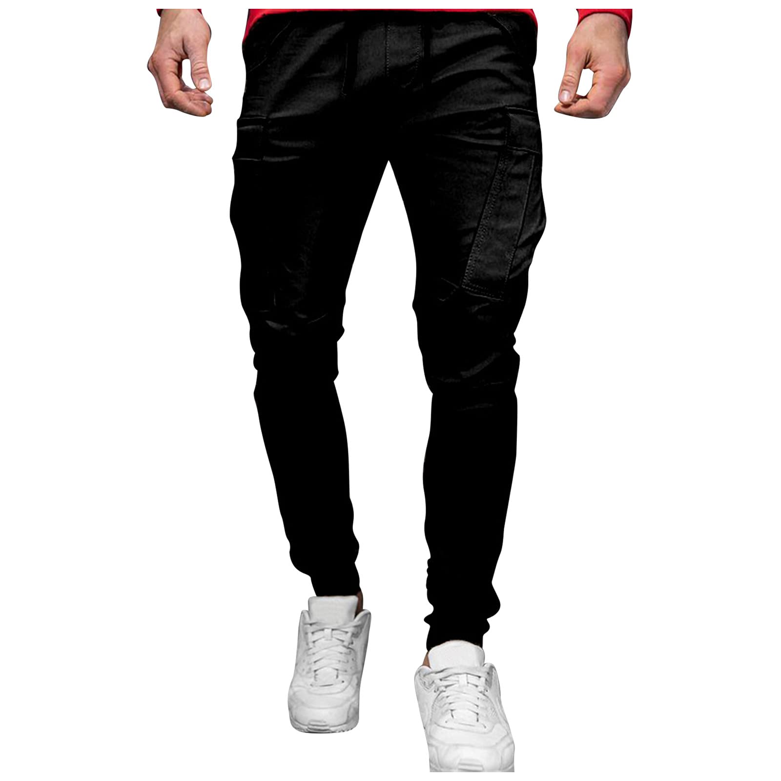 **Men's Sweat Shorts with Multi-Pockets - Comfortable Casual Workout & Lounge Pants for Running, Gym, Travel & Everyday Wear**