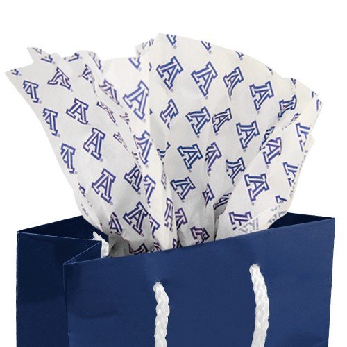 Arizona Wildcats NCAA Team Logo Printed Tissue Paper - Perfect for Game Day, Tailgating & Fan Gifts
