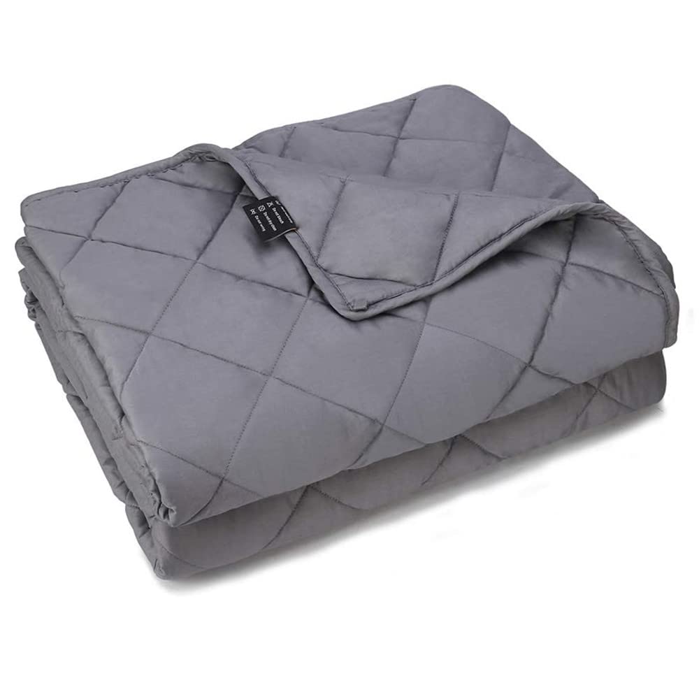 15 lbs Weighted Blanket for Adults & Kids - 48