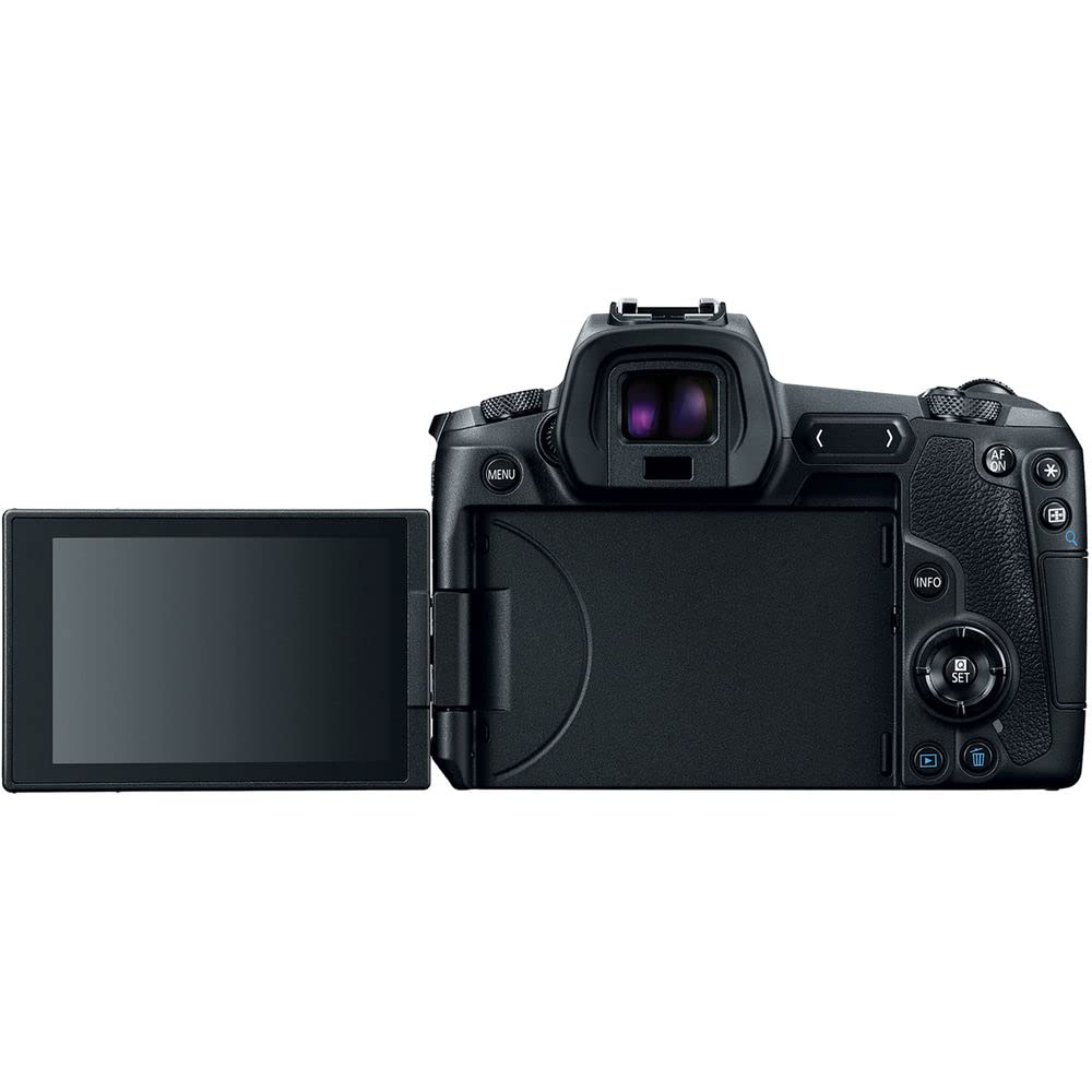 Canon EOS R Full Frame Mirrorless Digital Camera Body with 64GB Memory Card, Case, Photo Software & Accessories Kit - Perfect for Travel Photography, Vlogging & Professional Shooting (Renewed)