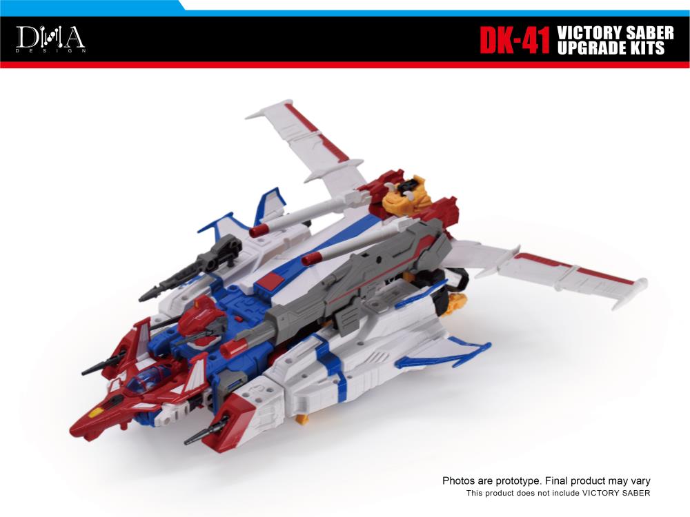 DNA Design DK 41 Upgrade Kit for HasLab Victory Leo - Transformers Action Figure Accessories for Collectors - Perfect for Display and Customization
